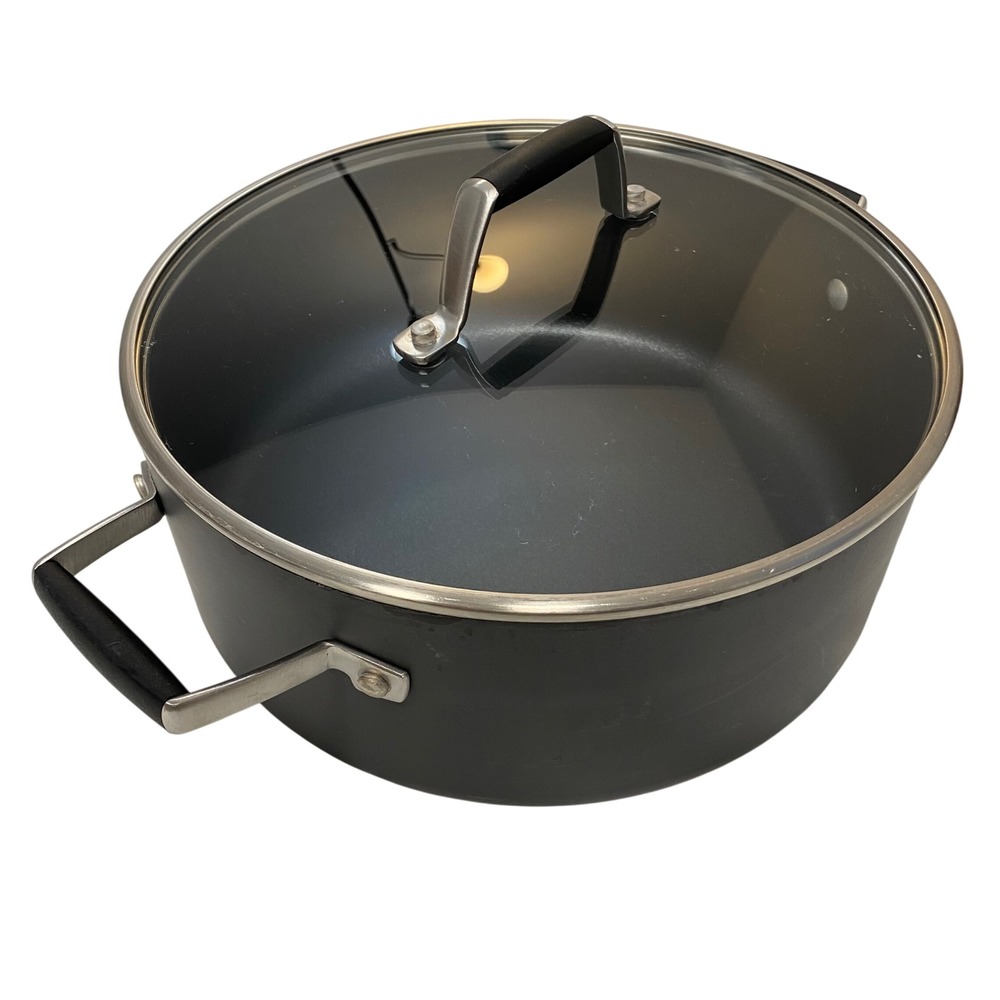 Calphalon Select 5 Qt Nonstick Dutch Oven Stock Pot Glass Lid 8785